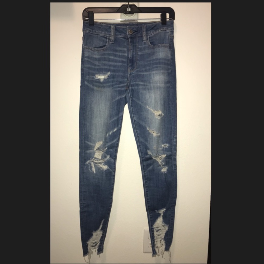 American Eagle hi rise jegging size 4